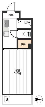 ときわマンションの間取り