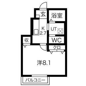 ノーチェ B棟の間取り