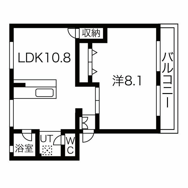 コーポラス糸の間取り