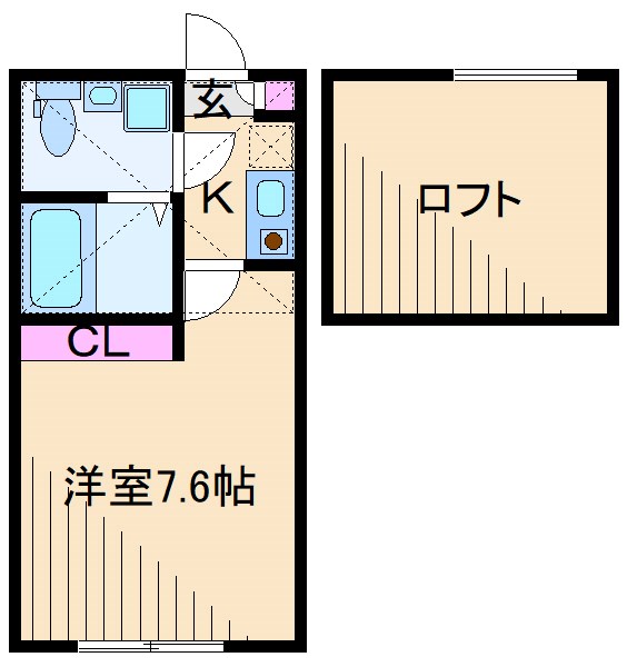 Blezio横浜妙蓮寺の間取り