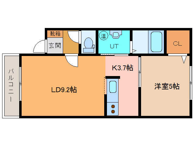 ラパーチェ813の間取り