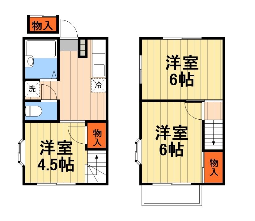 パールハイツ山崎の間取り