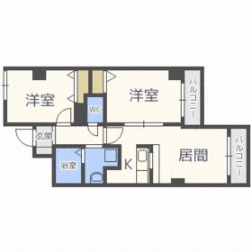 シルキーハイツ裏参道の間取り