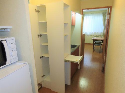 収納　キッチン周りも収納が豊富です