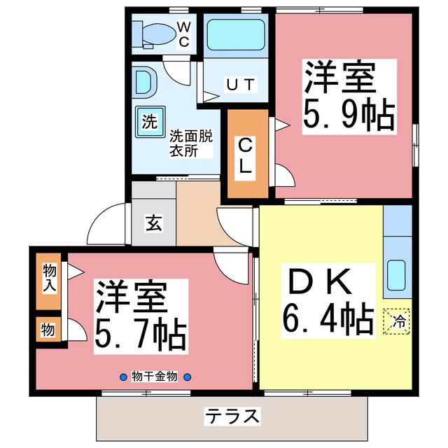 ガーデンハイツ清澄の間取り