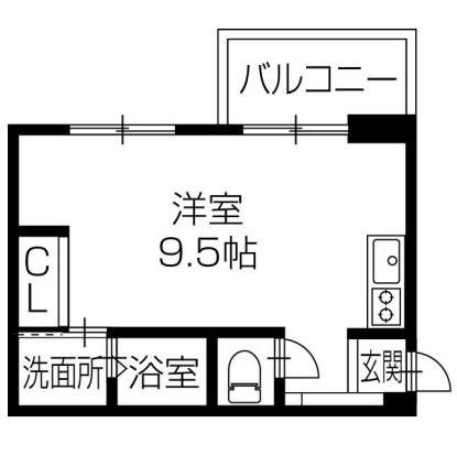 姫路市南今宿のマンションの間取り