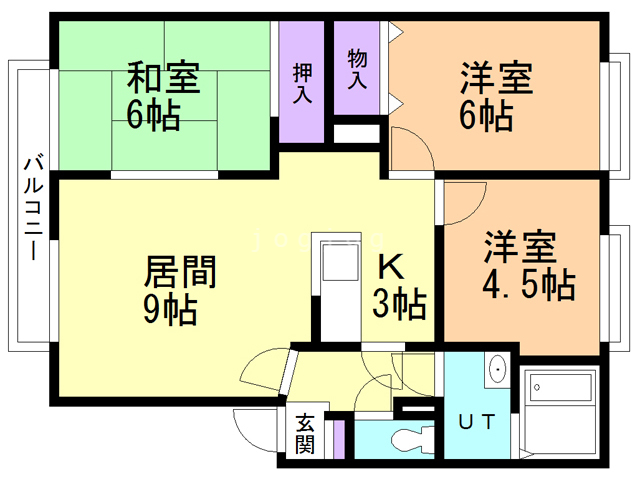 グリーンパーク７１の間取り