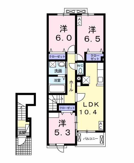 ブリーズアイ　Ａの間取り