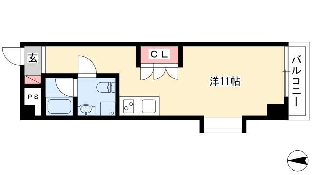 ヴェルドミール志賀の間取り