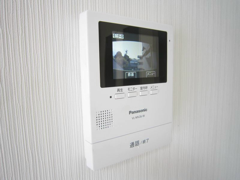 セキュリティ　TVモニター付インターホン　室内