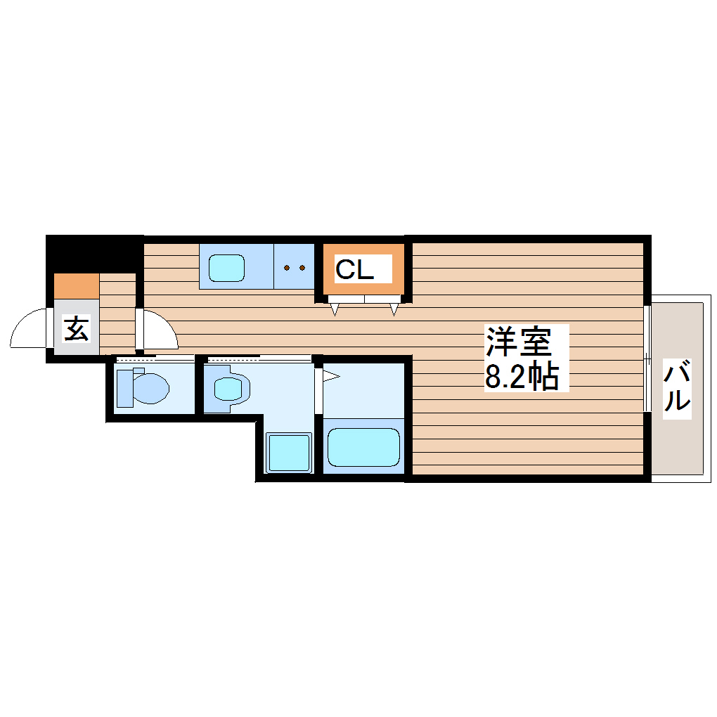 Befine門前町の間取り