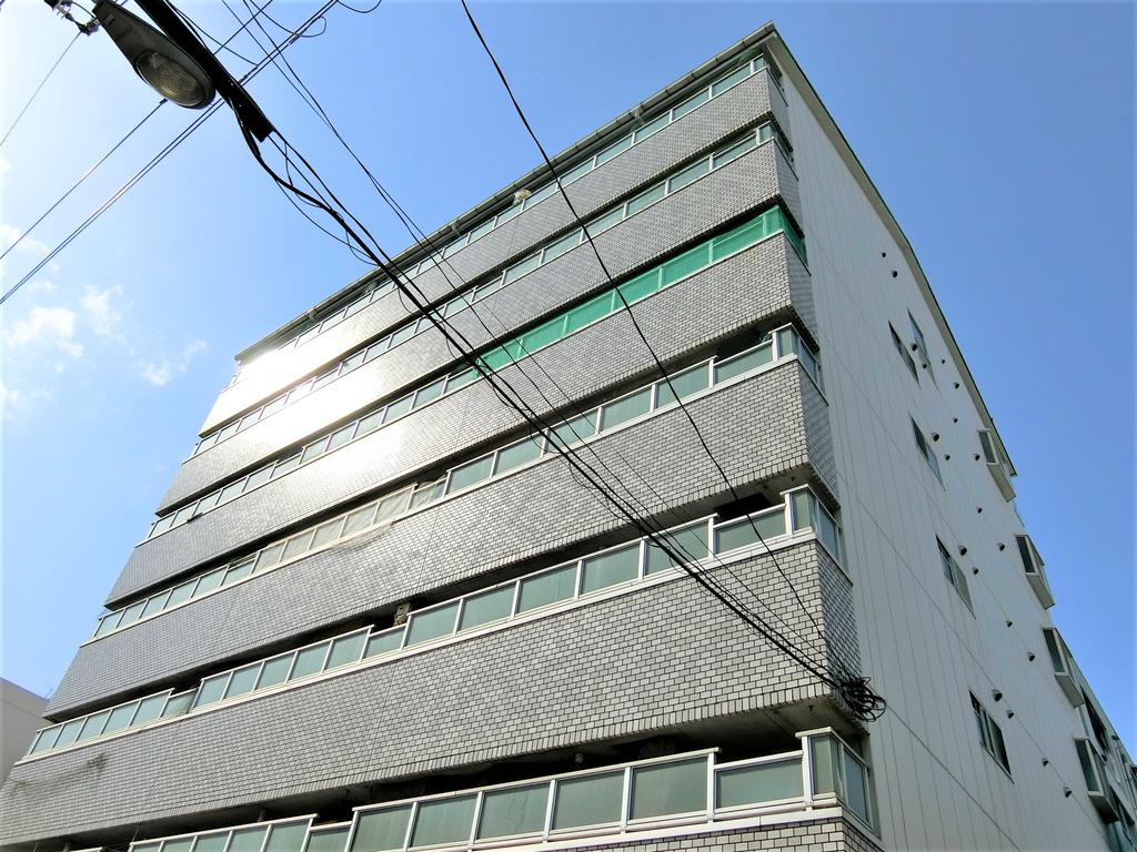 大阪市住之江区中加賀屋のマンションの建物外観