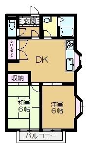 シーエスコーポの間取り