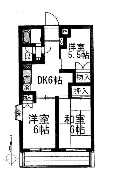 キャトルセゾンの間取り