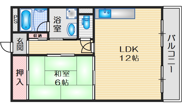 ラヴィオラ桃山台の間取り