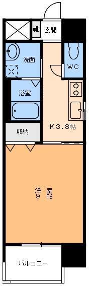 フォルテ鉄砲町の間取り