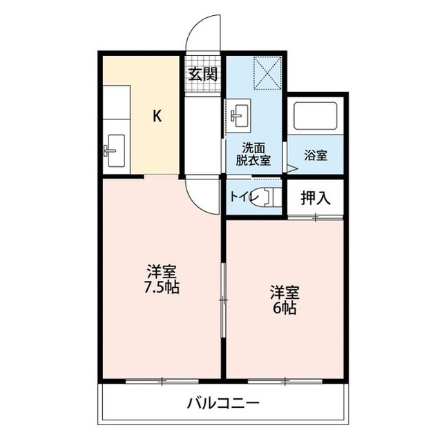 アヴェニアマンションの間取り