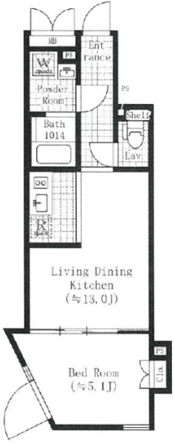 TRADIS池袋本町の間取り