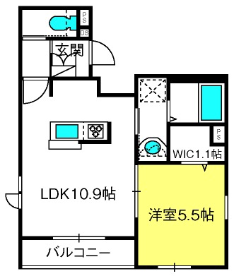 ブレント新町の間取り