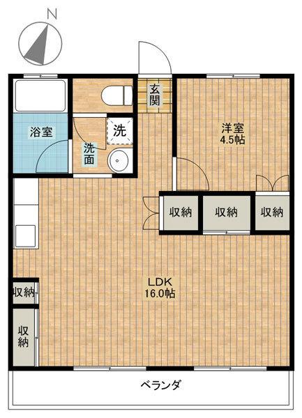 渋谷コート２号館の間取り