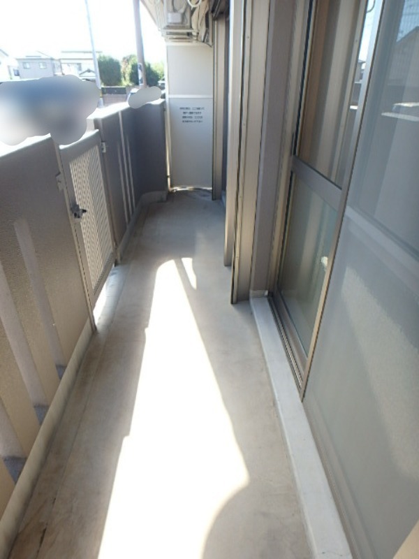 バルコニー　図面と現状に相違がある場合には現状を優先