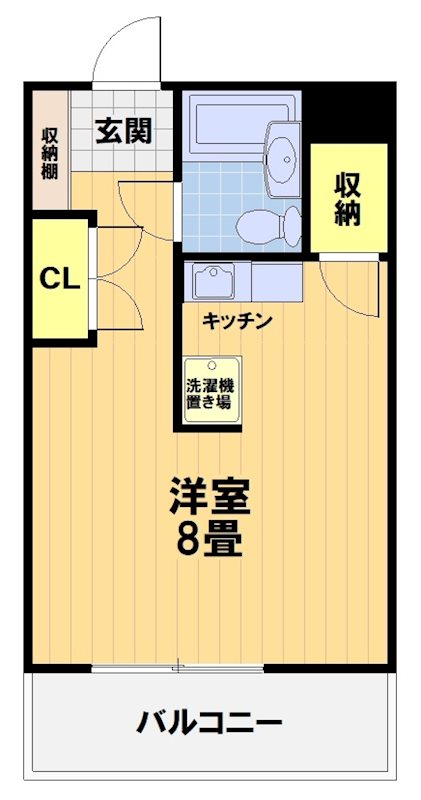 第26長栄センチュリーハイツの間取り