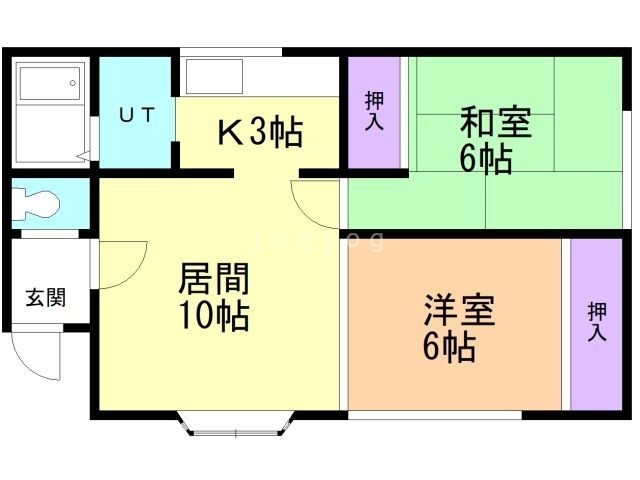 シャルレ１７２IIの間取り