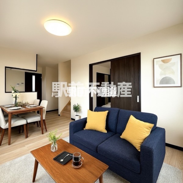 居室・リビング　ＣＧ加工の為家具等つきません