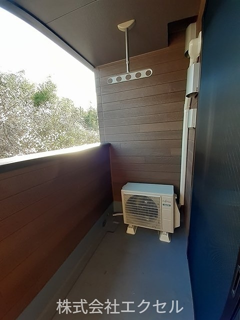 バルコニー　南向きです。
