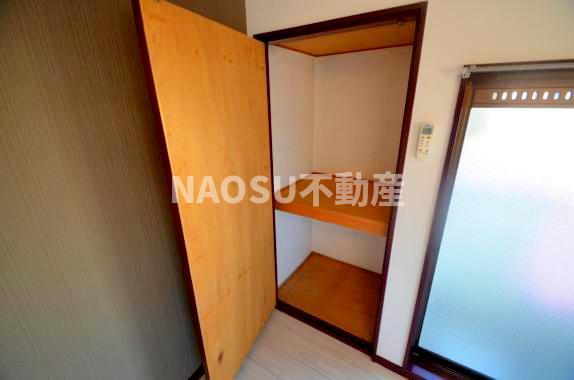 収納　収納があります