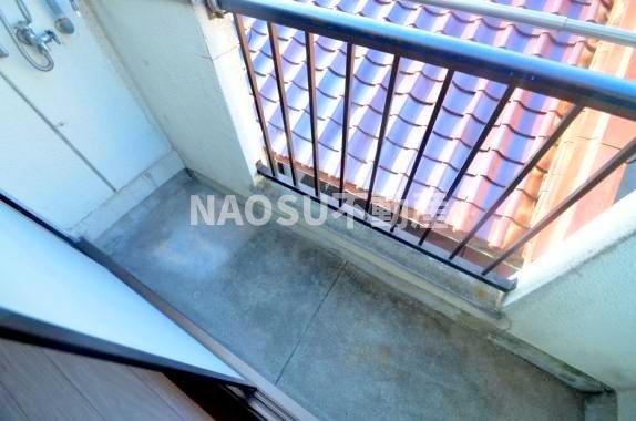 バルコニー　陽当たり良好なバルコニーです