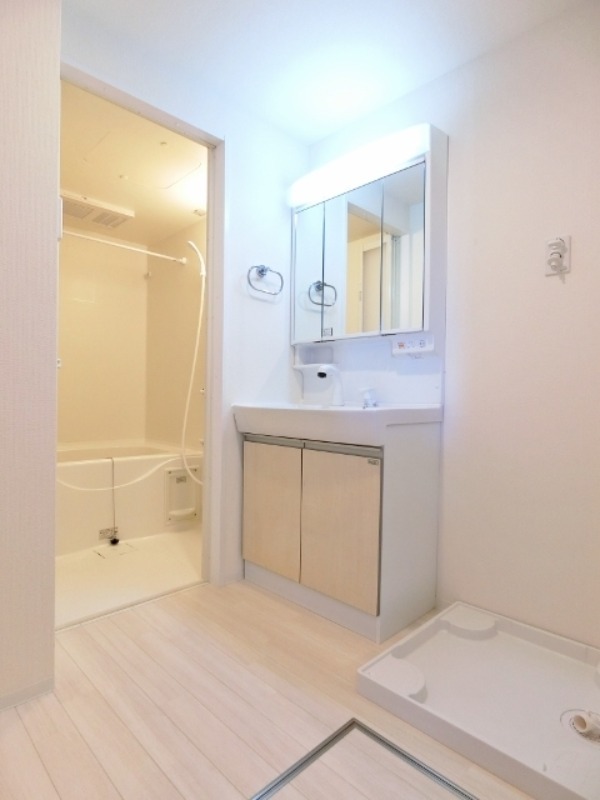 洗面設備　図面と現状に相違がある場合には現状を優先