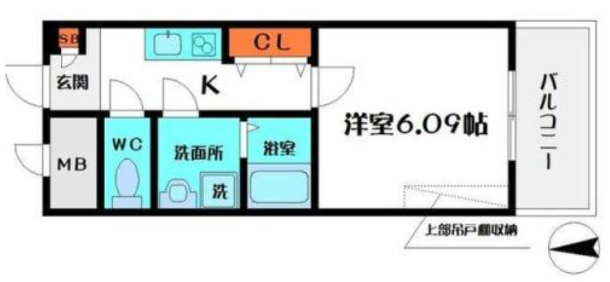 ウインズコート都島の間取り