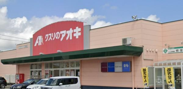 ドラックストア　クスリのアオキ根塚店（ドラッグストア）まで642m