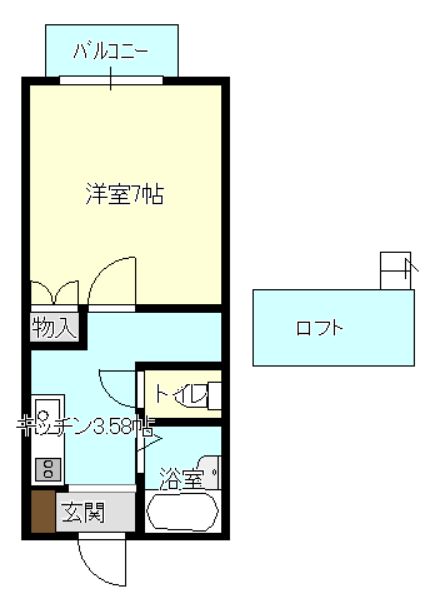 エスポアールナガオカの間取り