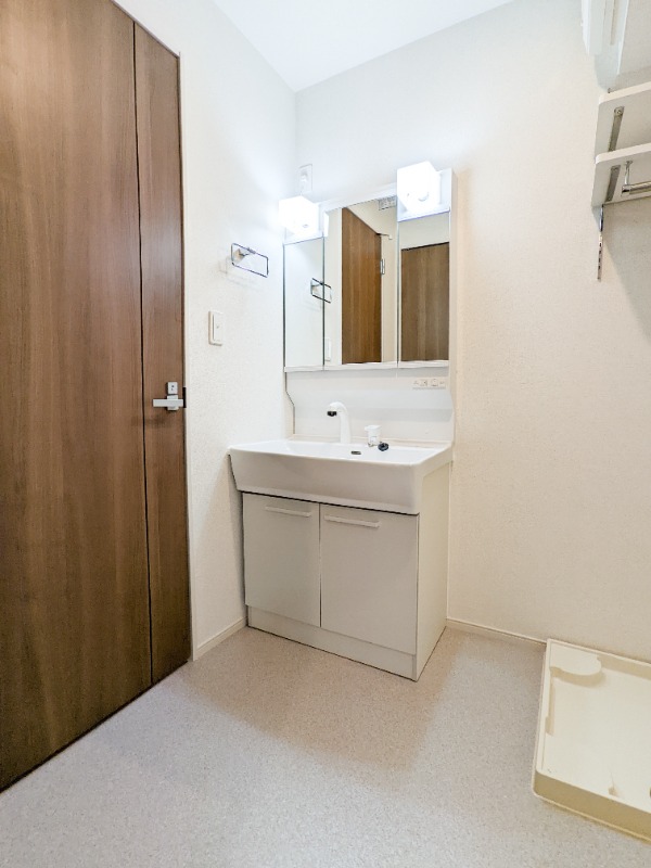 洗面設備　図面と現状に相違がある場合には現状を優先