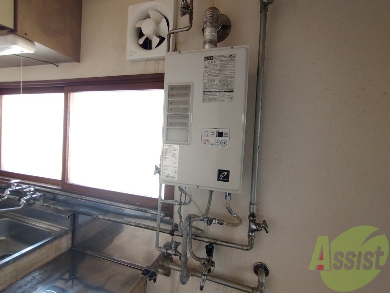 その他設備　給湯付きです。シンプルで簡単に操作できそう。