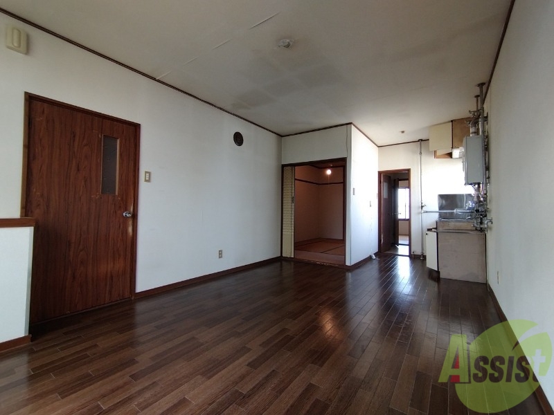 居室・リビング　広くてキレイなＤＫが広がっていて、充実した生活が送れそう。