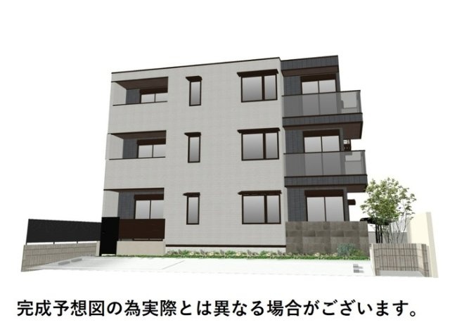 建物外観　完成パース