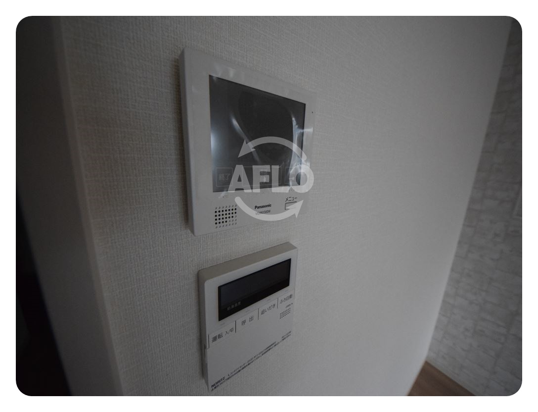 セキュリティ　ユープテリア天王寺　TVモニター付きインターホン