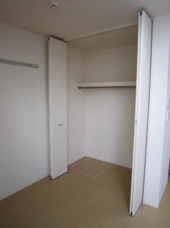 収納　たっぷりとした収納スペースです