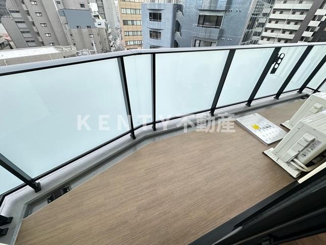 バルコニー　広々としたバルコニーです