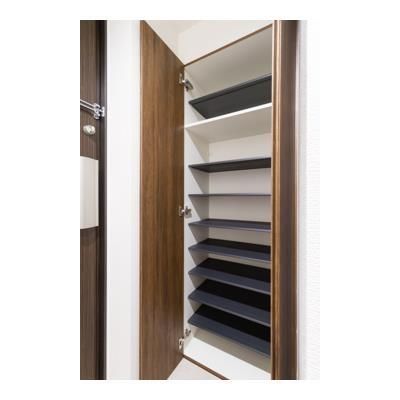 玄関　落ち着いた玄関です