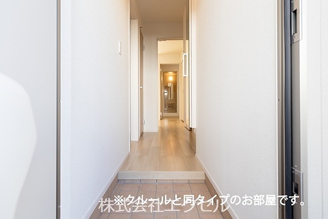 玄関　施工イメージです。