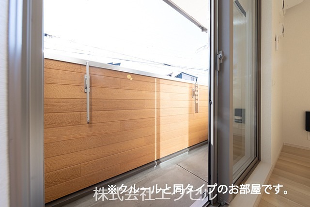 バルコニー　施工イメージです。