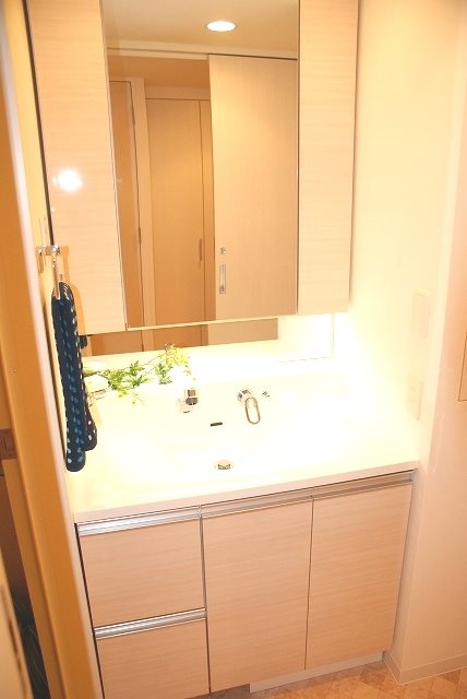 洗面設備　モデルルーム