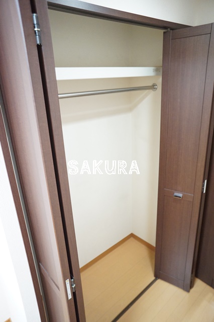 収納　お荷物の多い方でも安心のクローゼット付き♪