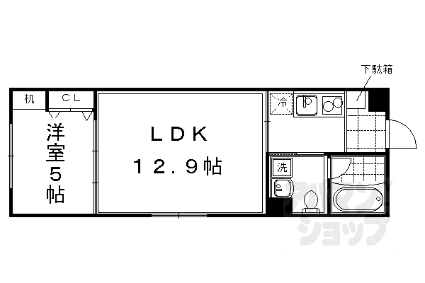 Optima御所西藪之内町の間取り写真