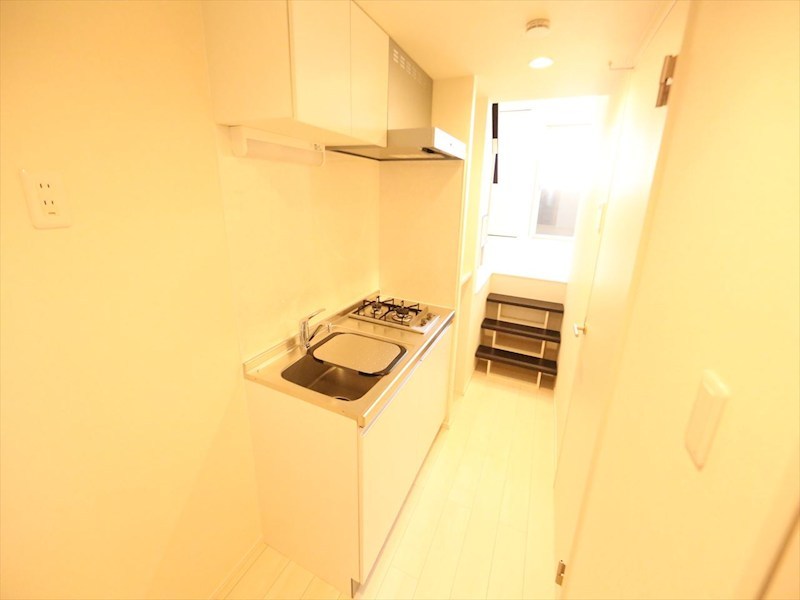 キッチン　システムキッチン（ガス2口コンロ付）　同仕様写真