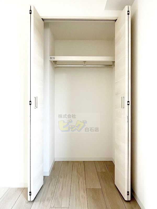 収納　クローゼット完備です♪